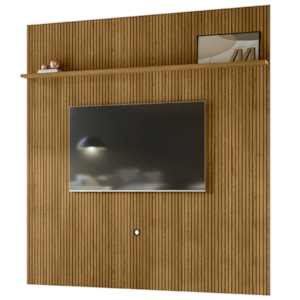 Painel Suspenso Tv 75 Pol 245x238 cm Guapore Cumaru MADETEC