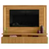Painel Suspenso Tv 75 Pol 2G 216 cm Gaia Cumaru MADETEC