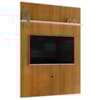 Painel Tv 65 Pol 245X179 cm New Interlagos Cinamomo Off White MADETEC
