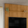 Painel Tv 65 Pol 245X179 cm New Interlagos Cumaru MADETEC