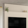 Painel Tv 65 Pol 245X179 cm New Interlagos Off White MADETEC