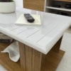 Painel TV 72 Pol 160 cm Carrinho Bar E Mesa De Centro Cinamomo Off White ARLY