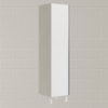 Paneleiro 1 Porta 221X50cm MDF Kali 12229 Bianco Toq Branco Uv Nicioli