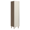 Paneleiro 1 Porta 221X50cm MDF Kali 12229 Carvalho Toq Bianco Toq Nicioli