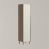 Paneleiro 1 Porta 221X50cm MDF Kali 12229 Carvalho Toq Bianco Toq Nicioli