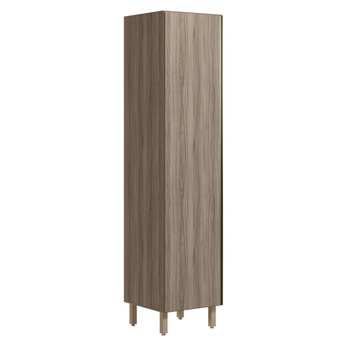 Paneleiro 1 Porta 221X50cm MDF Kali 12229 Carvalho Toq Carvalho Toq Nicioli
