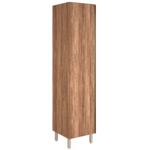 Paneleiro 1 Porta 50cm Em MDF Kali Premium 12229x1 Carvalho Rustico Nicioli