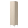 Paneleiro 1 Porta MDF 50X221 cm Kali 122291 Bianco TOQ Nicioli