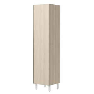 Paneleiro 1 Porta MDF 50X221 cm Kali 122291 Bianco TOQ Nicioli