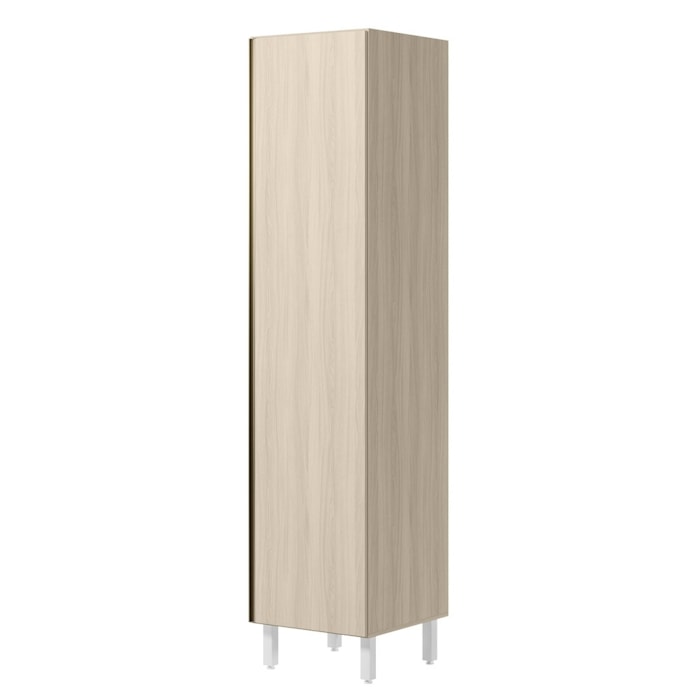 Paneleiro 1 Porta MDF 50X221 cm Kali 122291 Bianco TOQ Nicioli