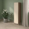 Paneleiro 1 Porta MDF 50X221 cm Kali 122291 Carvalho TOQ Bianco Nicioli