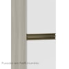 Paneleiro 2 Portas 221X35cm MDF Kali 12228 Bianco Toq Branco Uv Nicioli