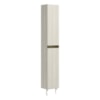 Paneleiro 2 Portas 221X35cm MDF Kali 12228 Nicioli Bianco Toq Bianco Toq
