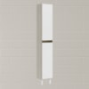 Paneleiro 2 Portas 221X35cm MDF Kali 12228 Nicioli Bianco Toq Branco Uv