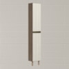 Paneleiro 2 Portas 221X35cm MDF Kali 12228 Nicioli Carvalho Toq Bianco Toq