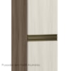 Paneleiro 2 Portas 221X35cm MDF Kali 12228 Nicioli Carvalho Toq Bianco Toq