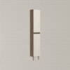 Paneleiro 2 Portas 221X35cm MDF Kali 12228 Nicioli Carvalho Toq Bianco Toq