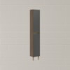 Paneleiro 2 Portas 221X35cm MDF Kali 12228 Nicioli Carvalho Toq Chumbo