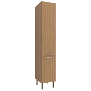 Paneleiro 2 Portas 222x40 cm MDP CZ3108 Freijo Tecno Mobili