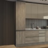 Paneleiro 2 Portas 240x50 cm MDP Maxxi G749 Nogal Kappesberg