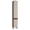 Paneleiro 2 Portas MDF 221x35 cm Connect C72 Duna Cristal Henn
