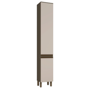 Paneleiro 2 Portas MDF 221x35 cm Connect C72 Duna Cristal Henn