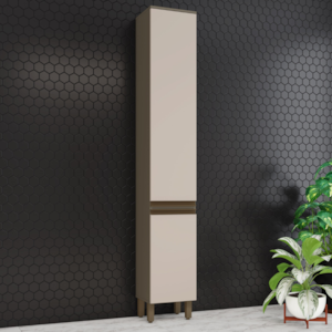 Paneleiro 2 Portas MDF 221x35 cm Connect C72 Duna Cristal Henn