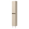 Paneleiro 2 Portas MDF 35X221 cm Kali 122286 Bianco TOQ Nicioli