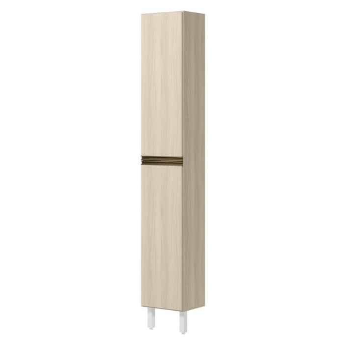 Paneleiro 2 Portas MDF 35X221 cm Kali 122286 Bianco TOQ Nicioli