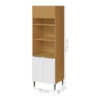 Paneleiro Torre Quente 3 Portas 216x70 cm 2006801 Cinamomo Branco ARMoveis