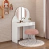 Penteadeira Espelho Camarim 90 cm Wish Branco BECHARA