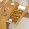 Penteadeira Espelho Camarim 90 cm Wish Naturalle Branco BECHARA