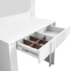 Penteadeira Espelho Camarim Rouge 90 cm Branco BECHARA
