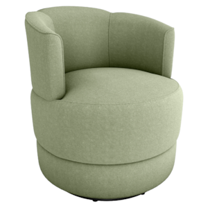 Poltrona Base Giratoria Marselha Boucle F494 Oliva Milani Store