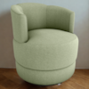 Poltrona Base Giratoria Marselha Boucle F494 Oliva Milani Store
