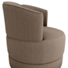 Poltrona Base Giratoria Marselha Boucle F498 Marrom Milani Store