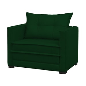 Poltrona Cama Londres Suede Verde D'monegatto Poltrona Cama Londres Suede Verde D'monegatto