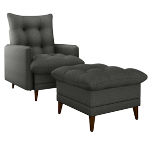 Poltrona De Amamentaçao E Puff Montreal Linho Vancouver Chumbo Milani Store Poltrona De Amamentaçao E Puff Montreal Linho Vancouver Chumbo Milani Store