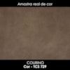 Poltrona Decorativa Ambar Braços Pes Em Madeira Courino TCS 729 MOLL