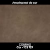 Poltrona Decorativa Aurora Pes Madeira Courino TCS 729 MOLL