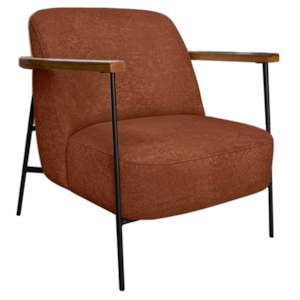 Poltrona Decorativa Base Em Aço Esra 88 cm Boucle 3303 Ezz