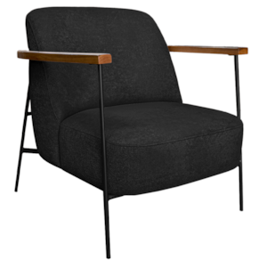 Poltrona Decorativa Base Em Aço Esra 88 cm Boucle 3304 Ezz