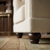 Poltrona Decorativa Capitone Acorde Pes MDF Boucle TCE 1010 MOLL