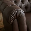Poltrona Decorativa Capitone Acorde Pes MDF Courino TCS 721 MOLL