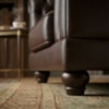 Poltrona Decorativa Capitone Acorde Pes MDF Courino TCS 721 MOLL