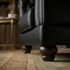 Poltrona Decorativa Capitone Acorde Pes MDF Courino TCS 724 MOLL