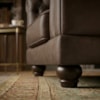 Poltrona Decorativa Capitone Acorde Pes MDF Courino TCS 729 MOLL