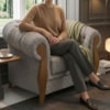 Poltrona Decorativa Capitone Milano Pes Madeira Boucle TCE 1018 MOLL