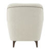 Poltrona Decorativa Capitone Sasha Pes Madeira Boucle TCE 1010 MOLL