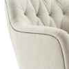 Poltrona Decorativa Capitone Sasha Pes Madeira Boucle TCE 1010 MOLL